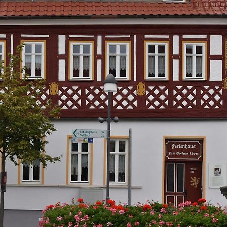 Apartment Therme Natur - Ferienhaus "Zum Goldenen Loewen" Bad Rodach Εξωτερικό φωτογραφία